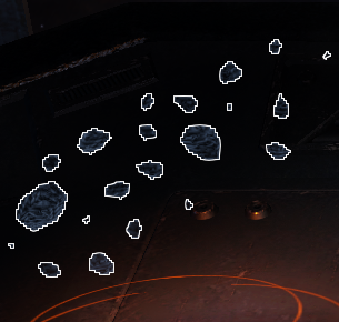 Cockpit Hologram 2, Asteroid Belts